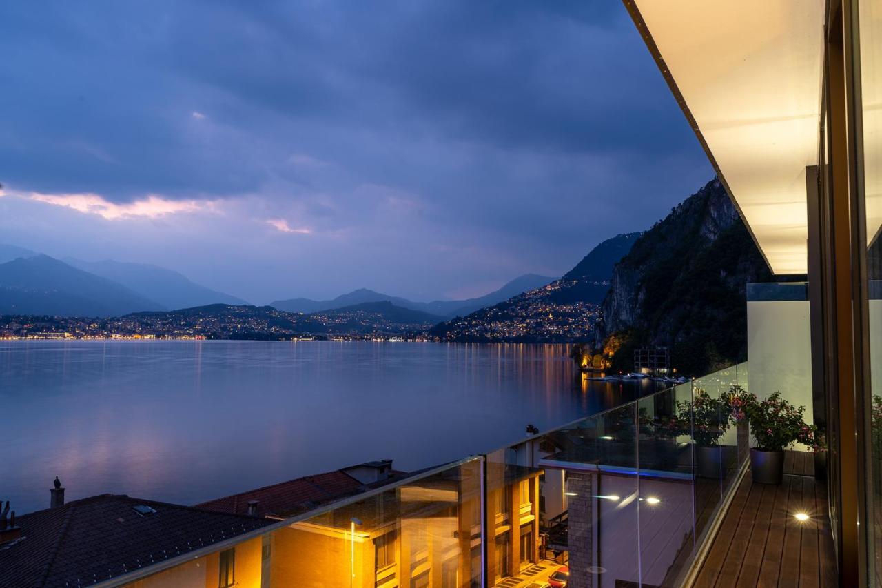 Grand Hotel Campione Campione dʼItalia Exterior foto View of Lake Como from the hotel
