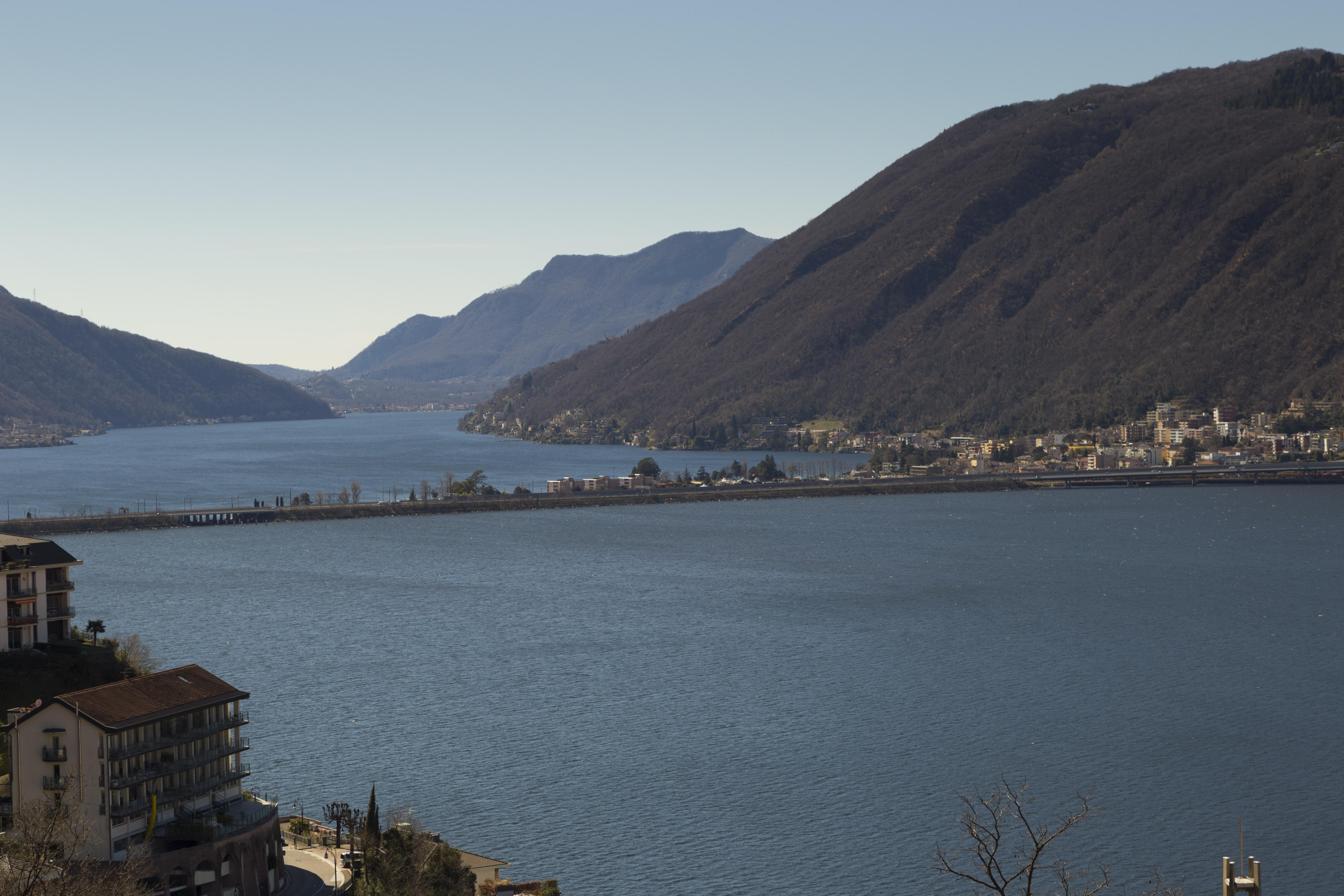 Grand Hotel Campione Campione dʼItalia Exterior foto View of the lake