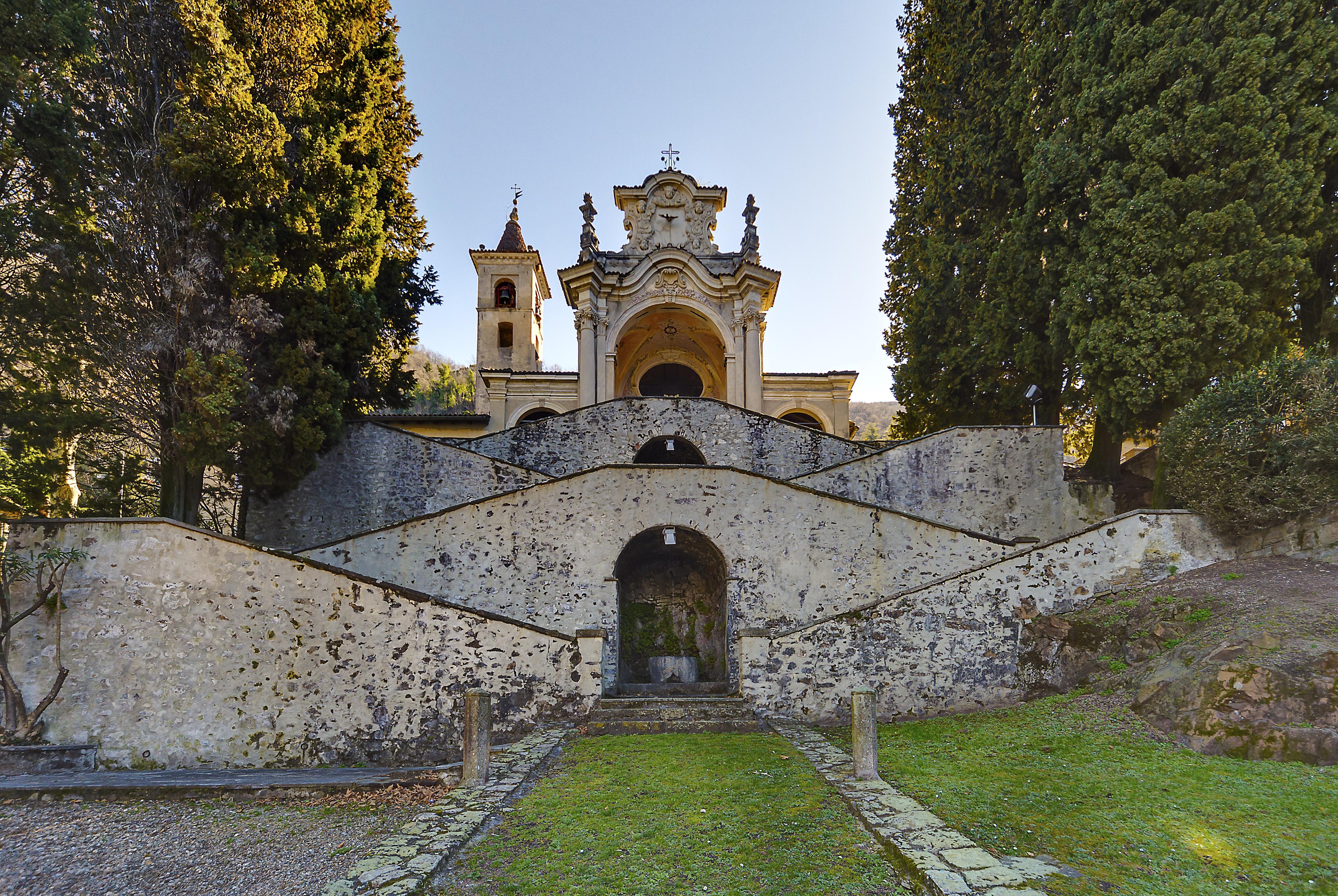 Grand Hotel Campione Campione dʼItalia Exterior foto The sanctuary of Nostra Signora della Valmaggiore