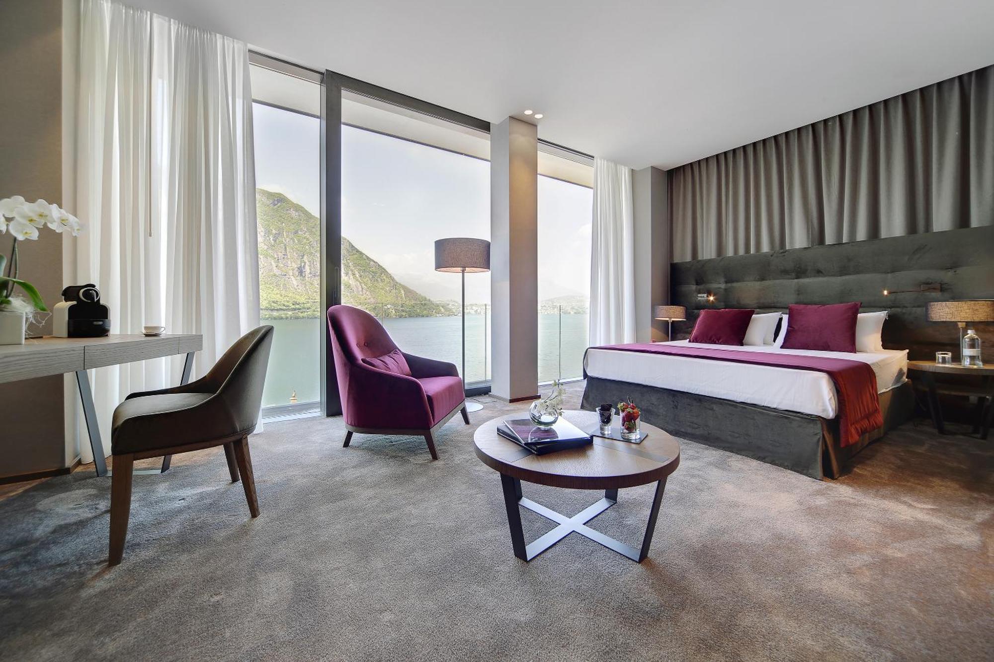Grand Hotel Campione Campione dʼItalia Exterior foto